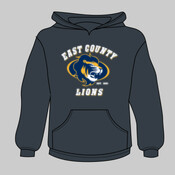 EC Lions - Youth Heavy Blend™ Hooded Sweatshirt