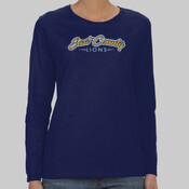 EC Script - Heavy Cotton™ Ladies' 5.3 oz. Missy Fit Long-Sleeve T-Shirt